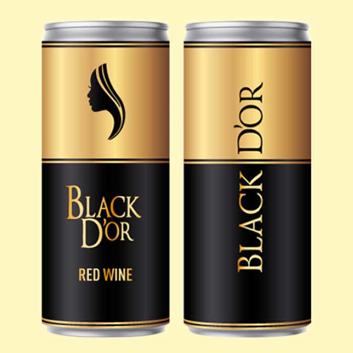 RTD - BLACK D'OR RED WINE