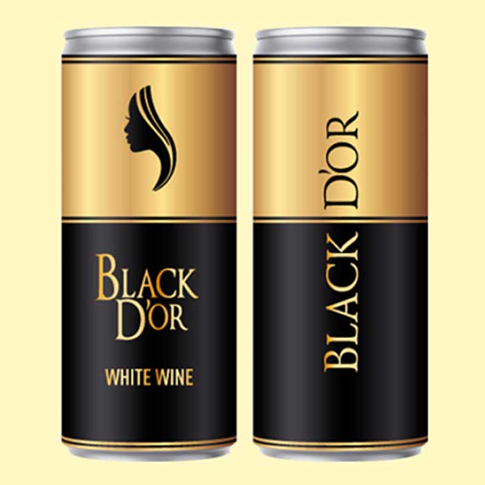 RTD - BLACK D'OR WHITE WINE