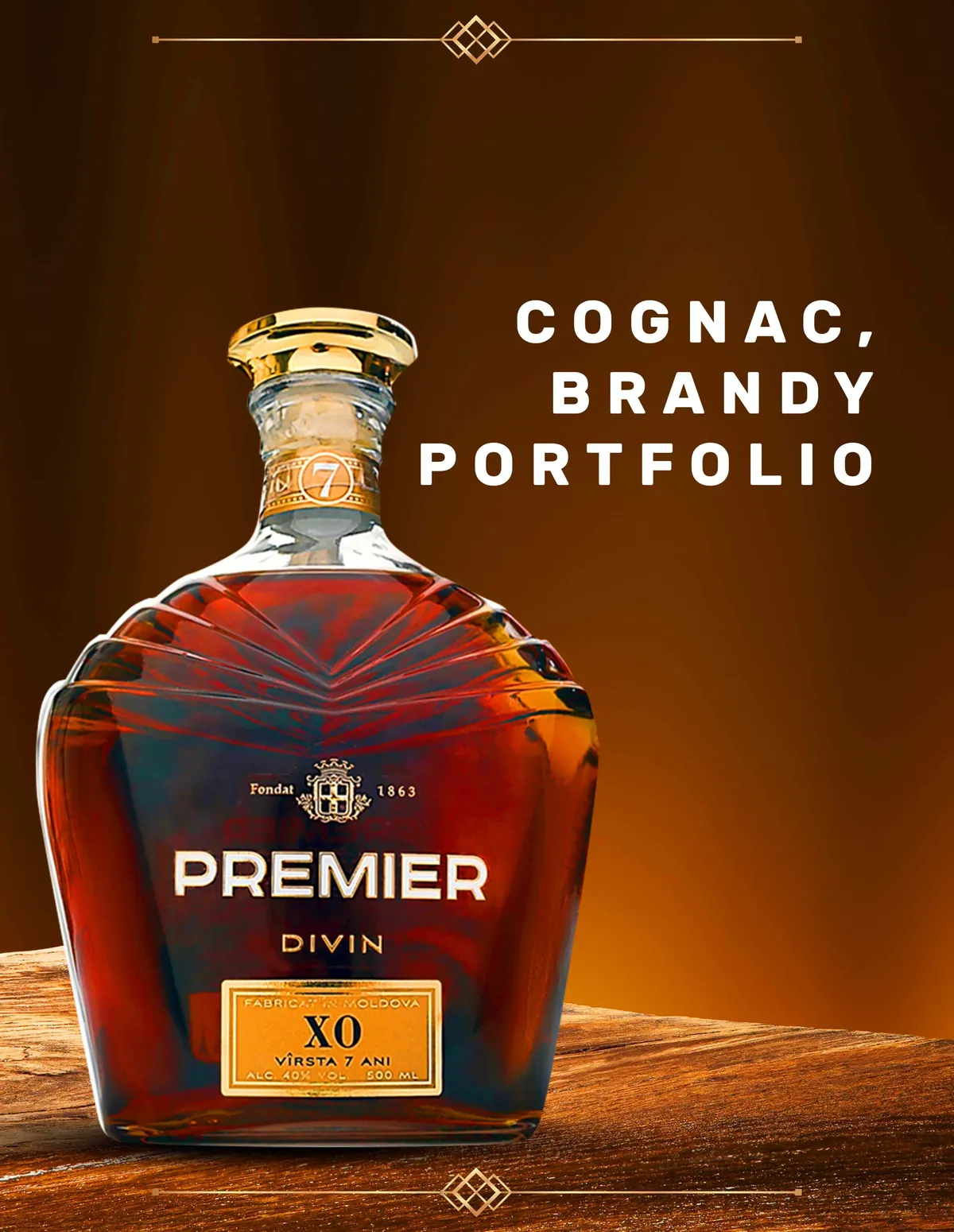 Cognac and brandy portfolio cover