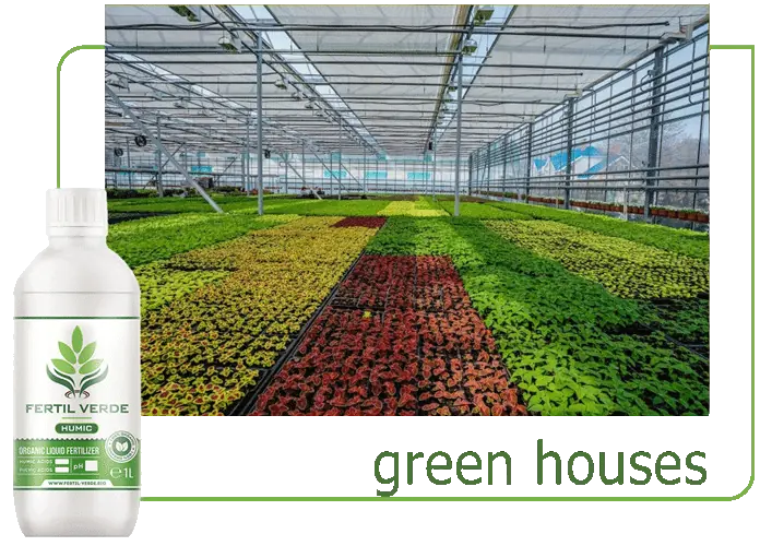 Fertil Verde greenhouse application